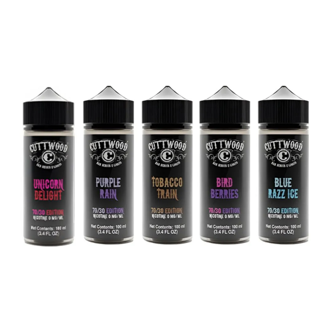Cuttwood 100ml Shortfill E-Liquids