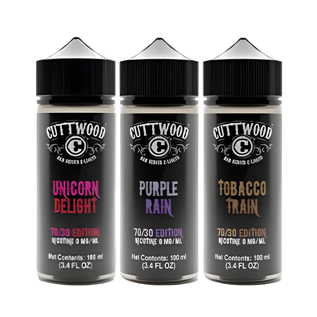 Cuttwood 100ml Shortfill E-Liquids