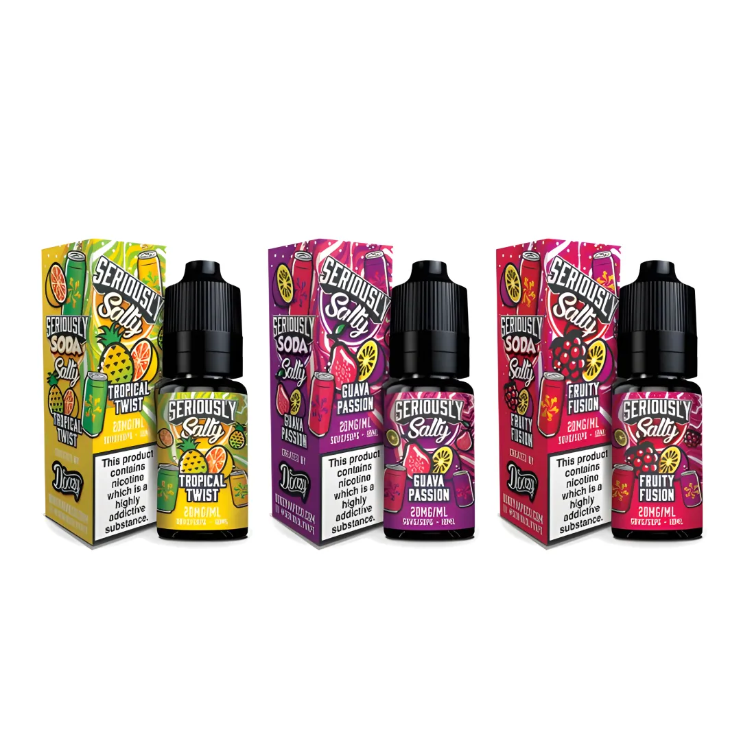 Seriously Soda salts Nic Salts 10ml