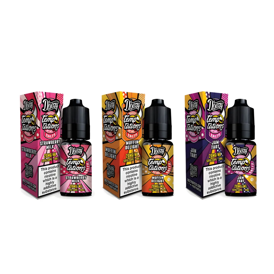 Doozy Temptations Nic Salts 10ml