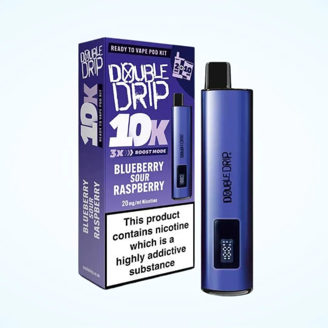 Double Drip 10K Puffs Prefilled Pod Kit | Only £8.99 | Any 3 for £24