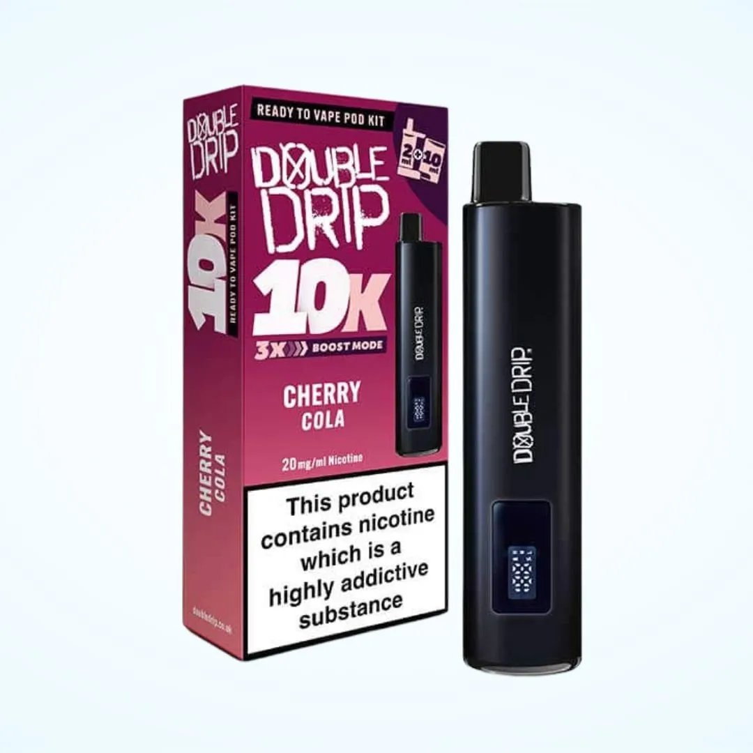 Double Drip 10K Puffs Prefilled Pod Kit | Only £8.99 | Any 3 for £24