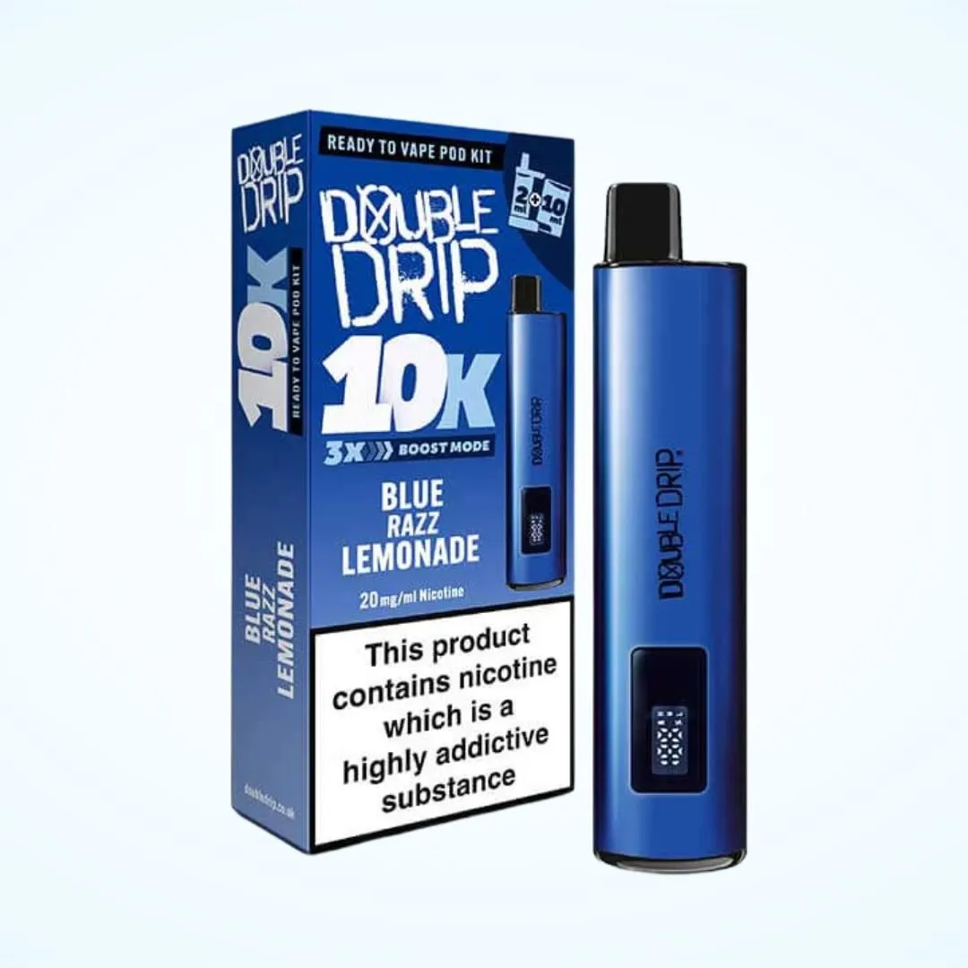 Double Drip 10K Puffs Prefilled Pod Kit | Only £8.99 | Any 3 for £24