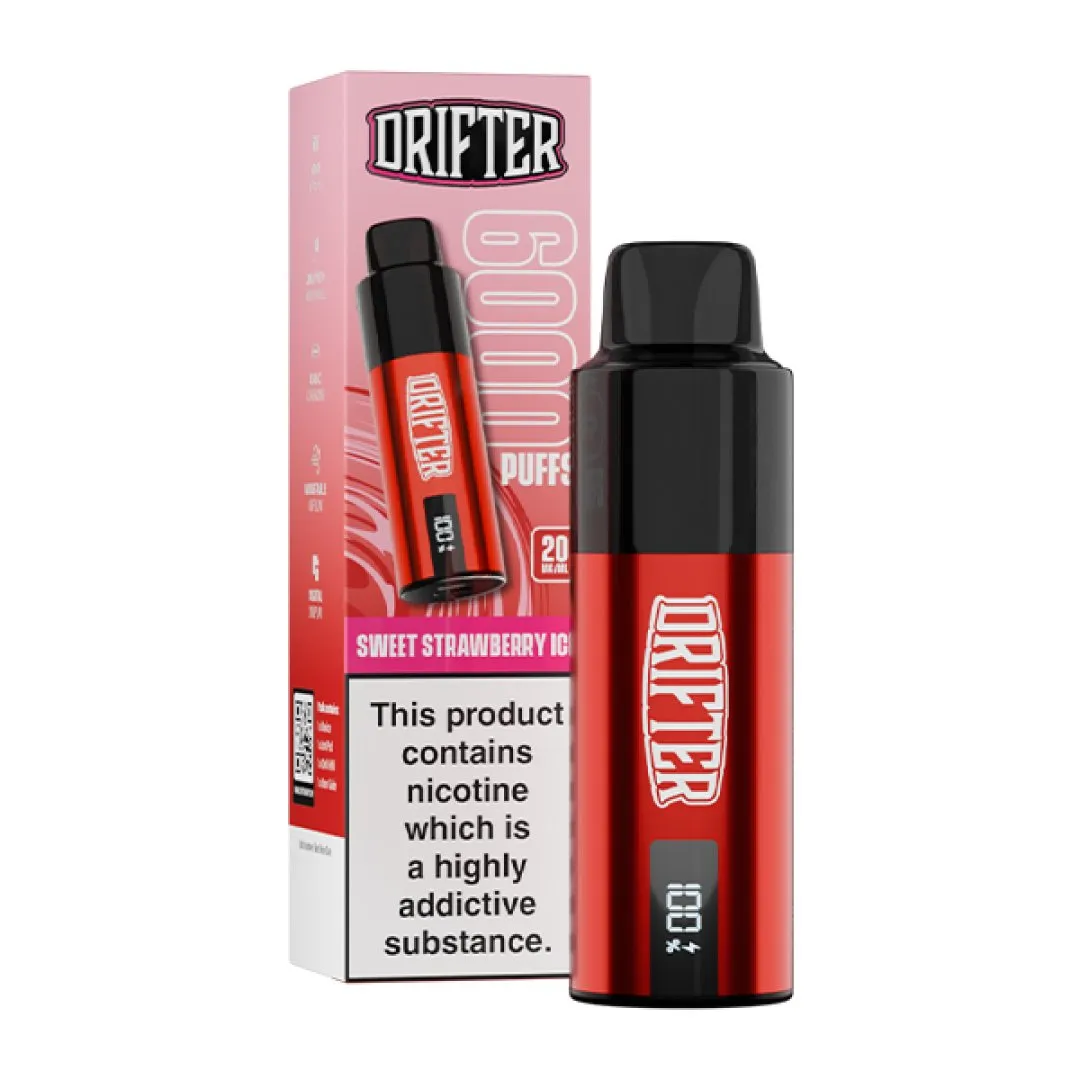 Drifter Bar 6000 Puffs Prefilled Pod Kit | Only £5.99 | Any 3 for £15