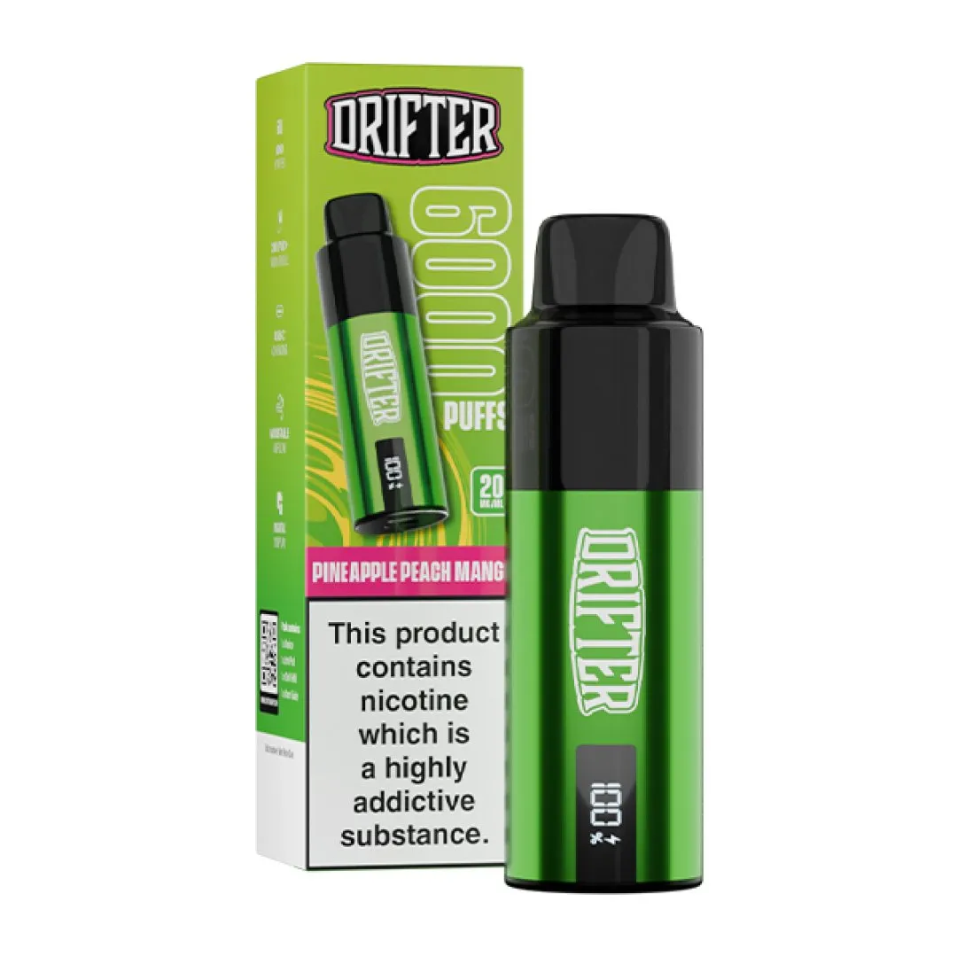 Drifter Bar 6000 Puffs Prefilled Pod Kit | Only £5.99 | Any 3 for £15