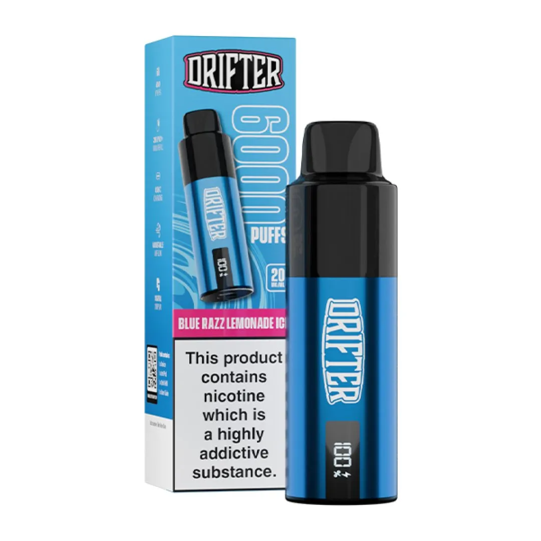 Drifter Bar 6000 Puffs Prefilled Pod Kit | Only £5.99 | Any 3 for £15
