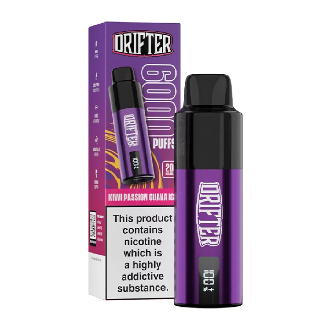 Drifter Bar 6000 Puffs Prefilled Pod Kit | Only £5.99 | Any 3 for £15
