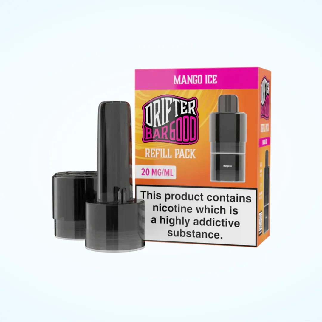 Drifter Bar 6000 Puffs Prefilled Refill Pods | Only £5.99 | Any 3 for £16