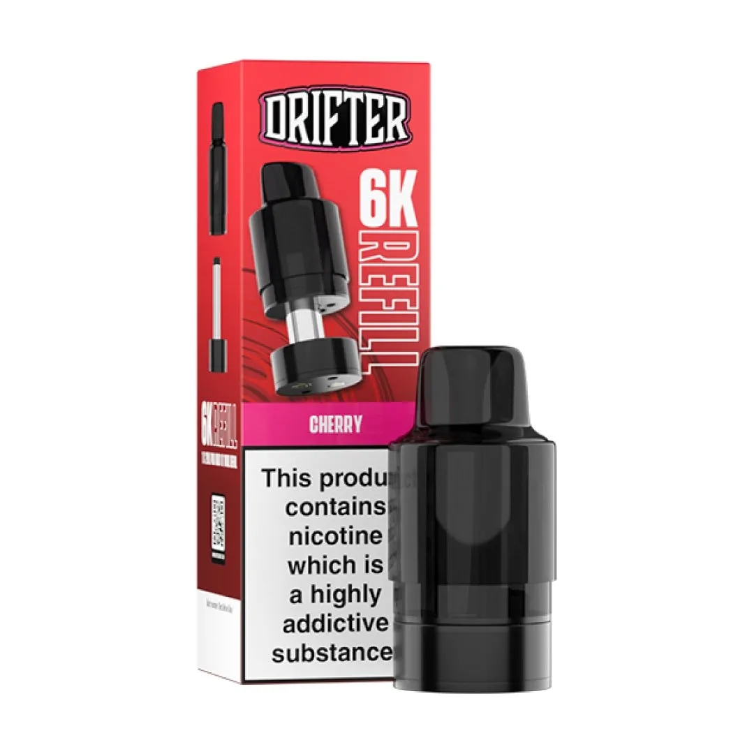 Drifter Bar 6000 Puffs Prefilled Refill Pods | Only £3.49 | Any 3 for £9
