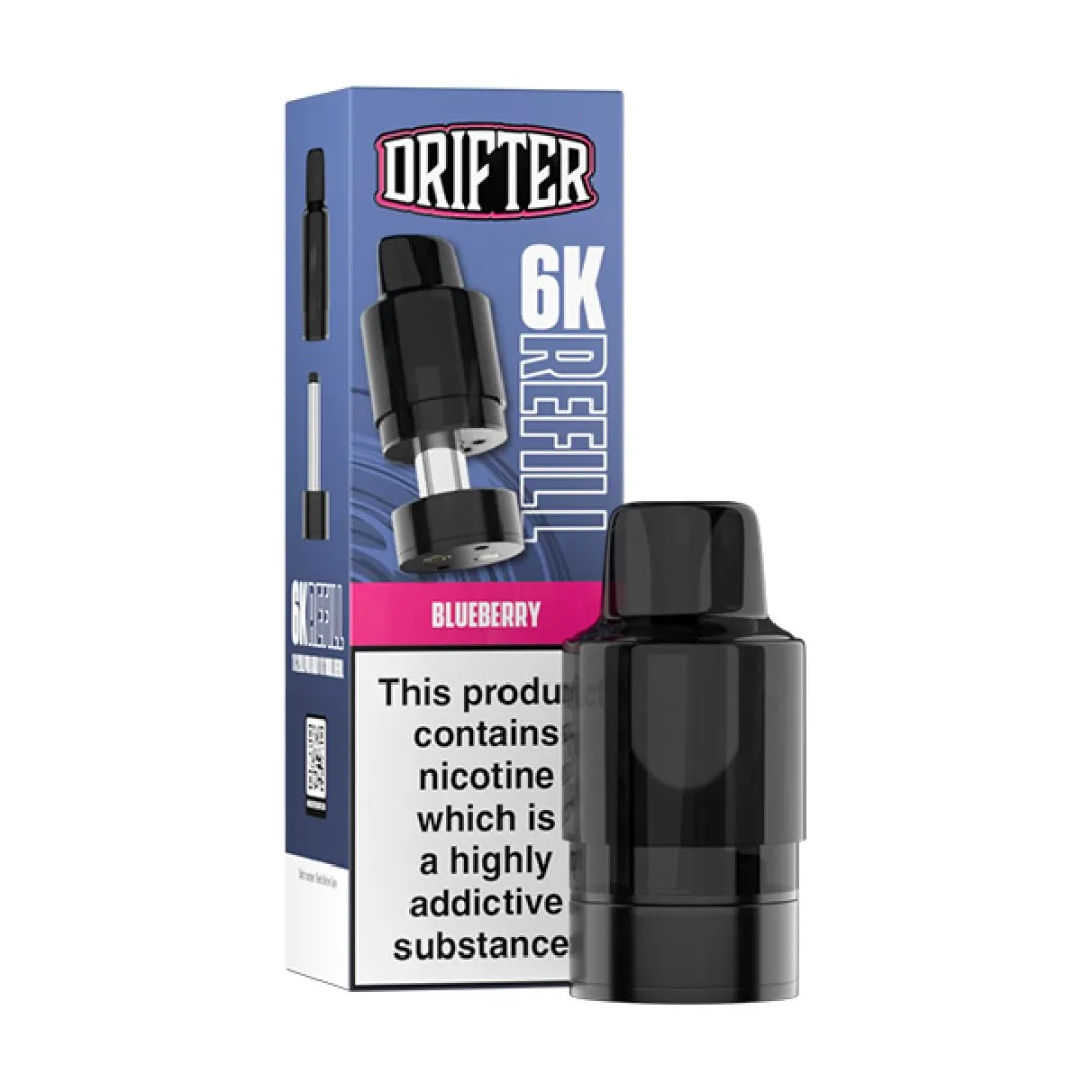 Drifter Bar 6000 Puffs Prefilled Refill Pods | Only £3.49 | Any 3 for £9