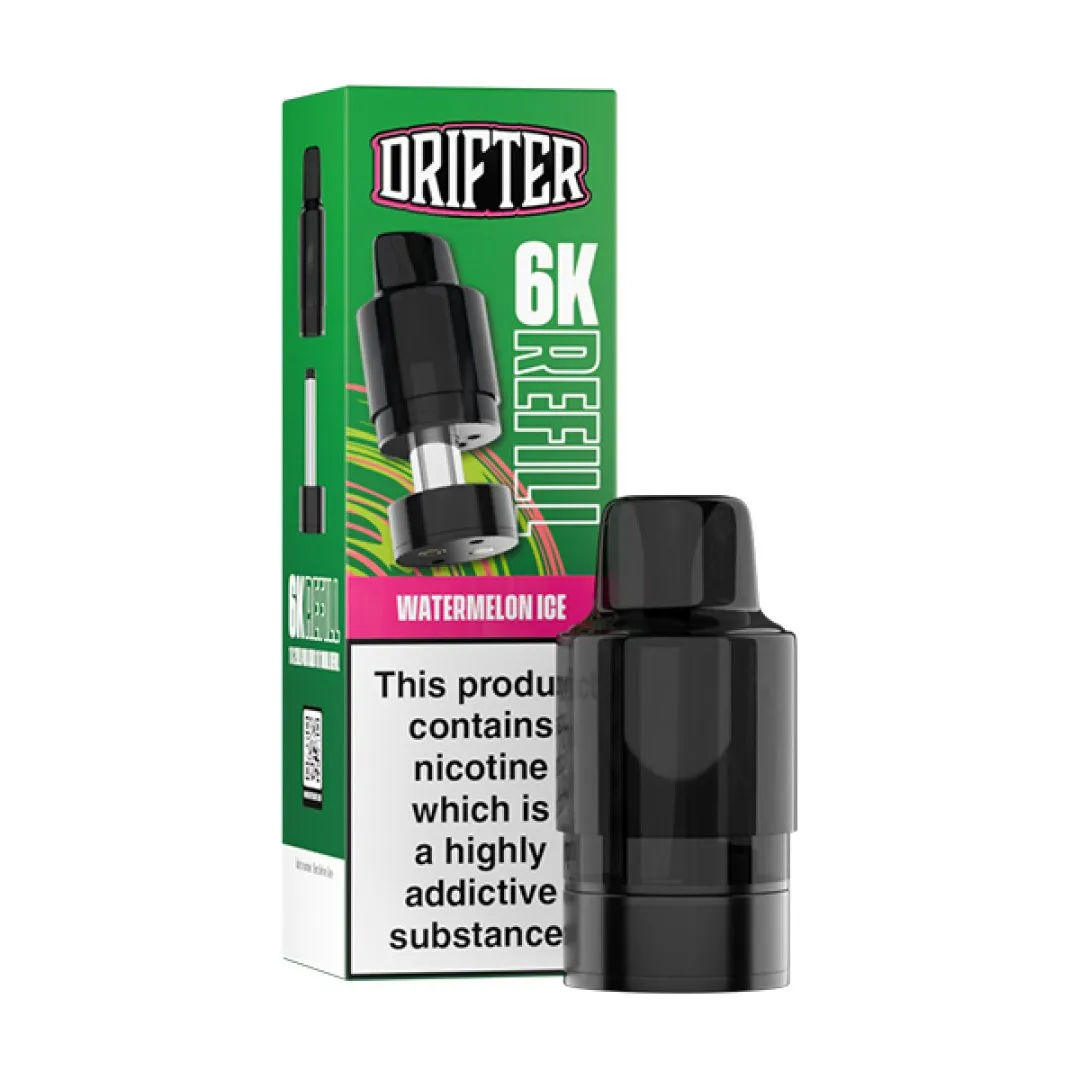 Drifter Bar 6000 Puffs Prefilled Refill Pods | Only £3.49 | Any 3 for £9