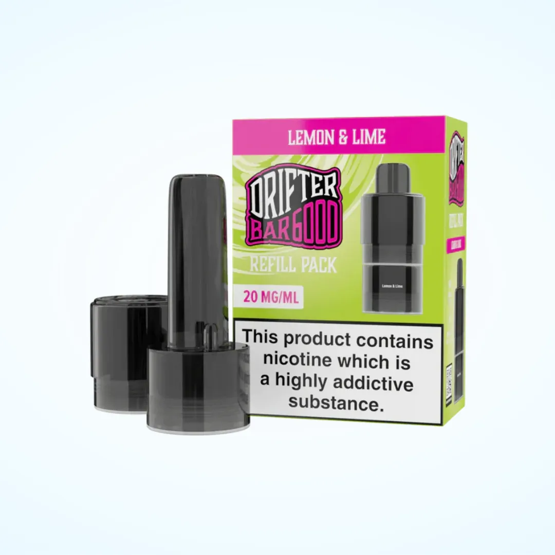 Drifter Bar 6000 Puffs Prefilled Refill Pods | Only £5.99 | Any 3 for £16