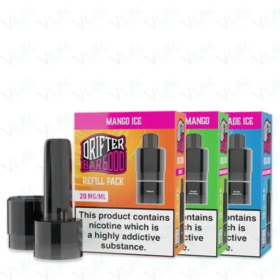 Drifter Bar 6000 Puffs Prefilled Refill Pods | Only £3.49 | Any 3 for £9