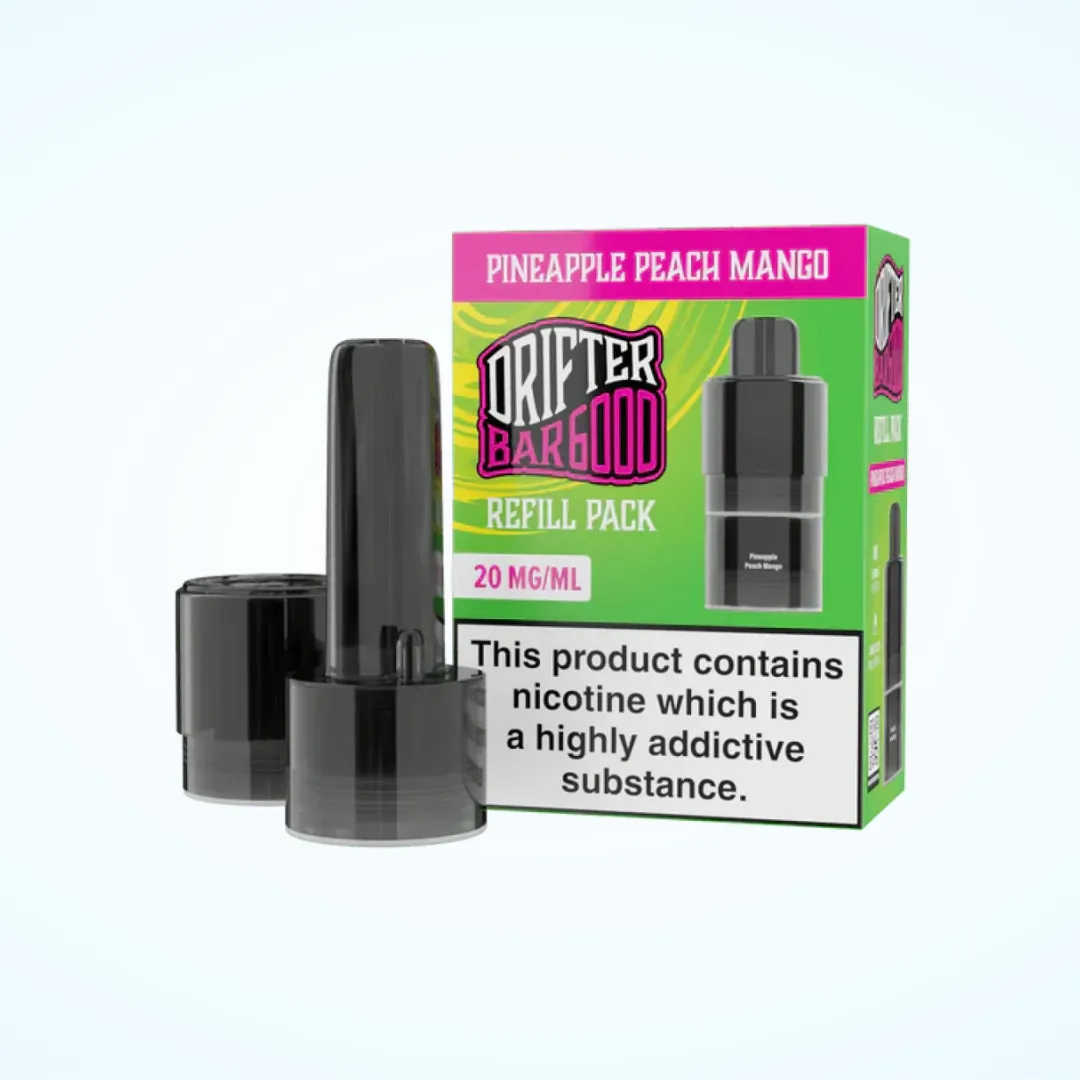 Drifter Bar 6000 Puffs Prefilled Refill Pods | Only £5.99 | Any 3 for £16