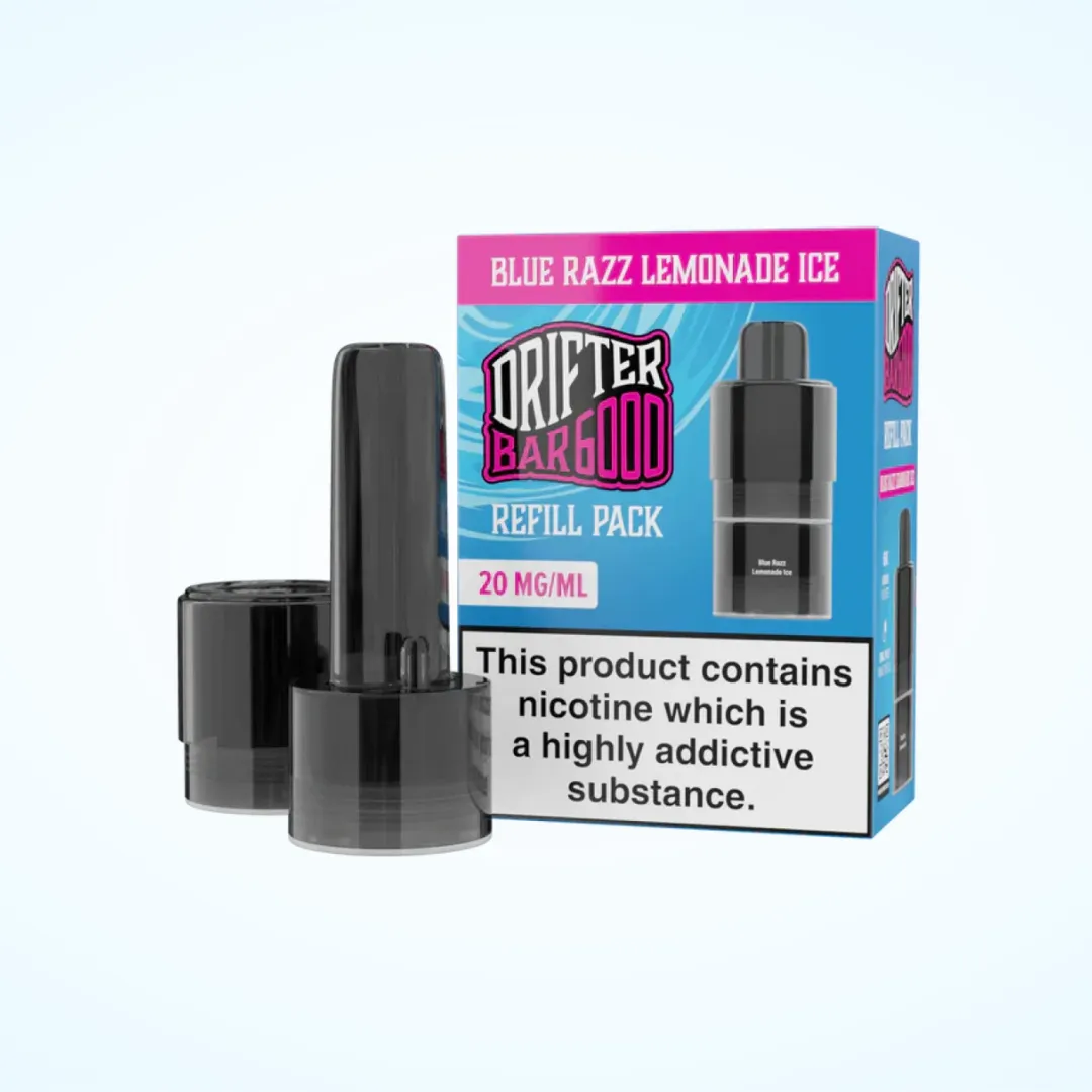 Drifter Bar 6000 Puffs Prefilled Refill Pods | Only £5.99 | Any 3 for £16
