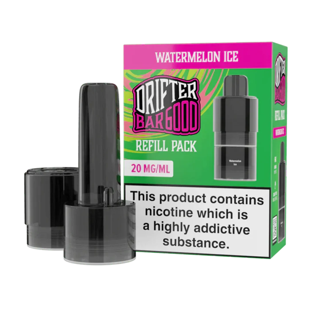 Drifter Bar 6000 Puffs Prefilled Refill Pods | Only £5.99 | Any 3 for £16