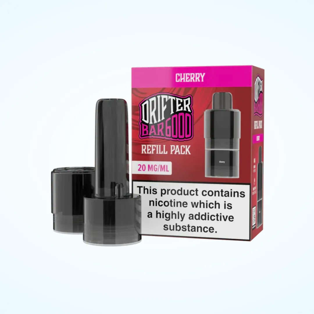 Drifter Bar 6000 Puffs Prefilled Refill Pods | Only £5.99 | Any 3 for £16
