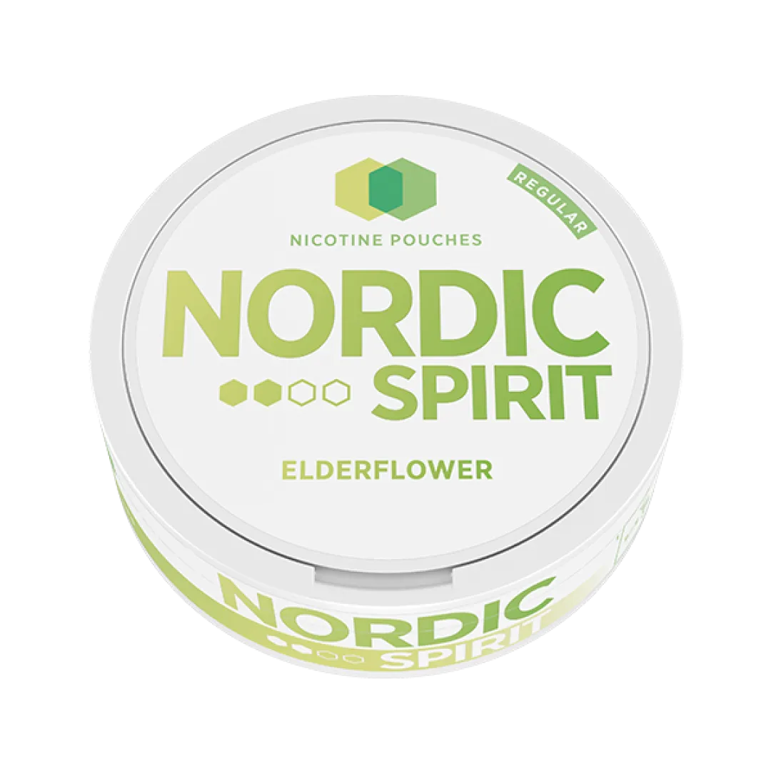 Elderflower Nicotine Pouches by Nordic Spirit