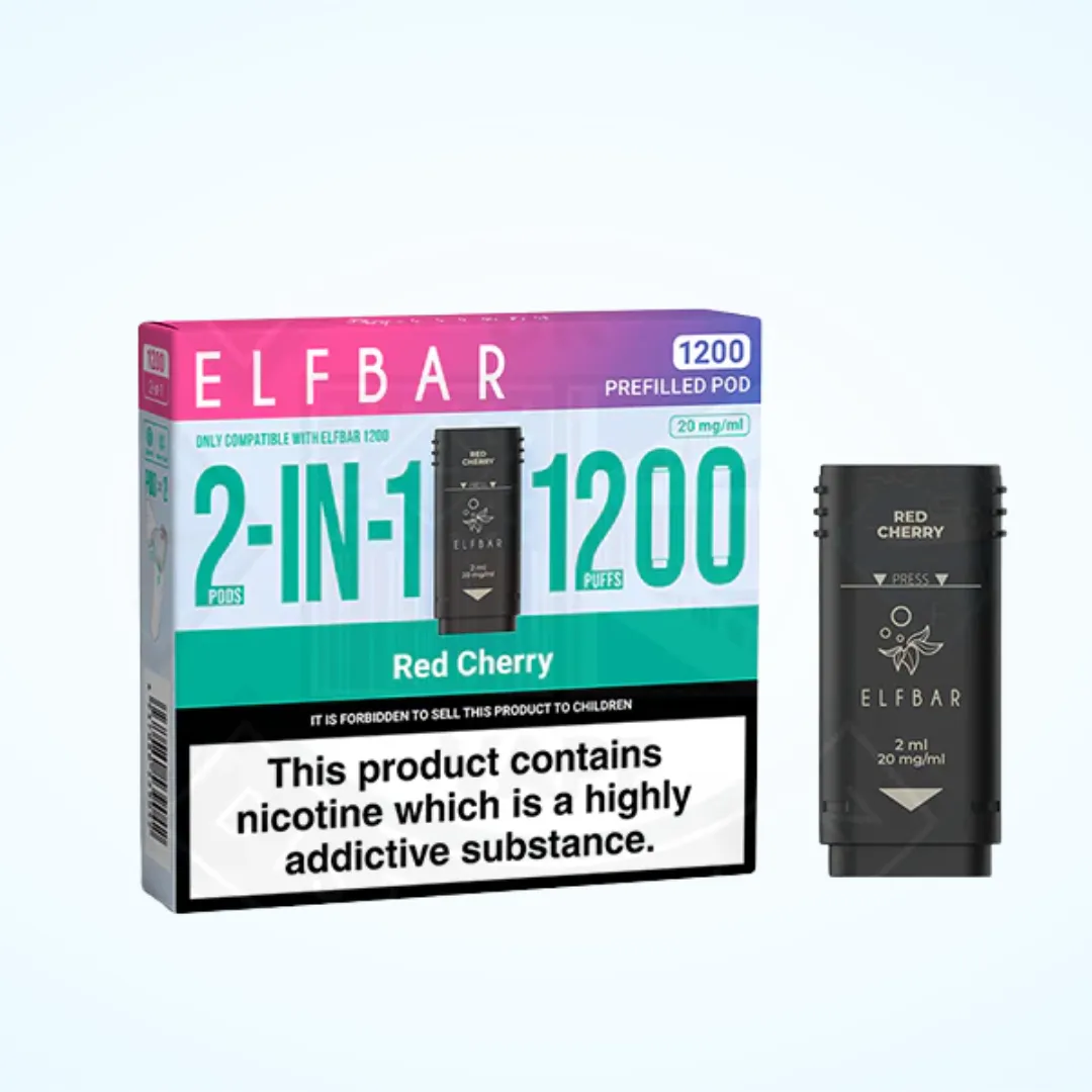 Elf Bar 1200 Prefilled Vape Pods | Only £4.99 | Any 3 for £12