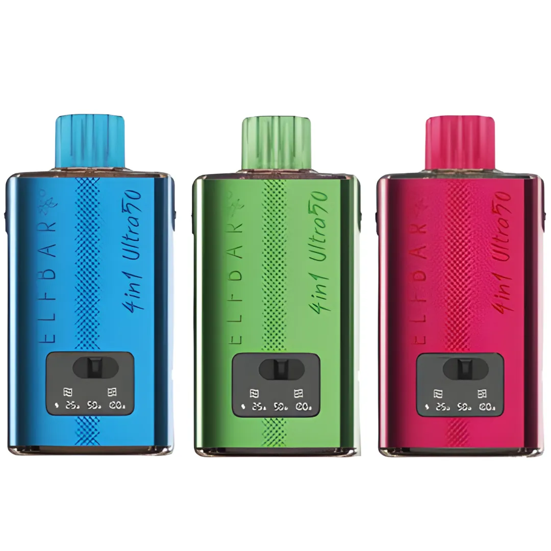 Elf Bar 4in1 Ultra 50K Puffs Prefilled Pod Kit | £12.99 | Any 3 for £35