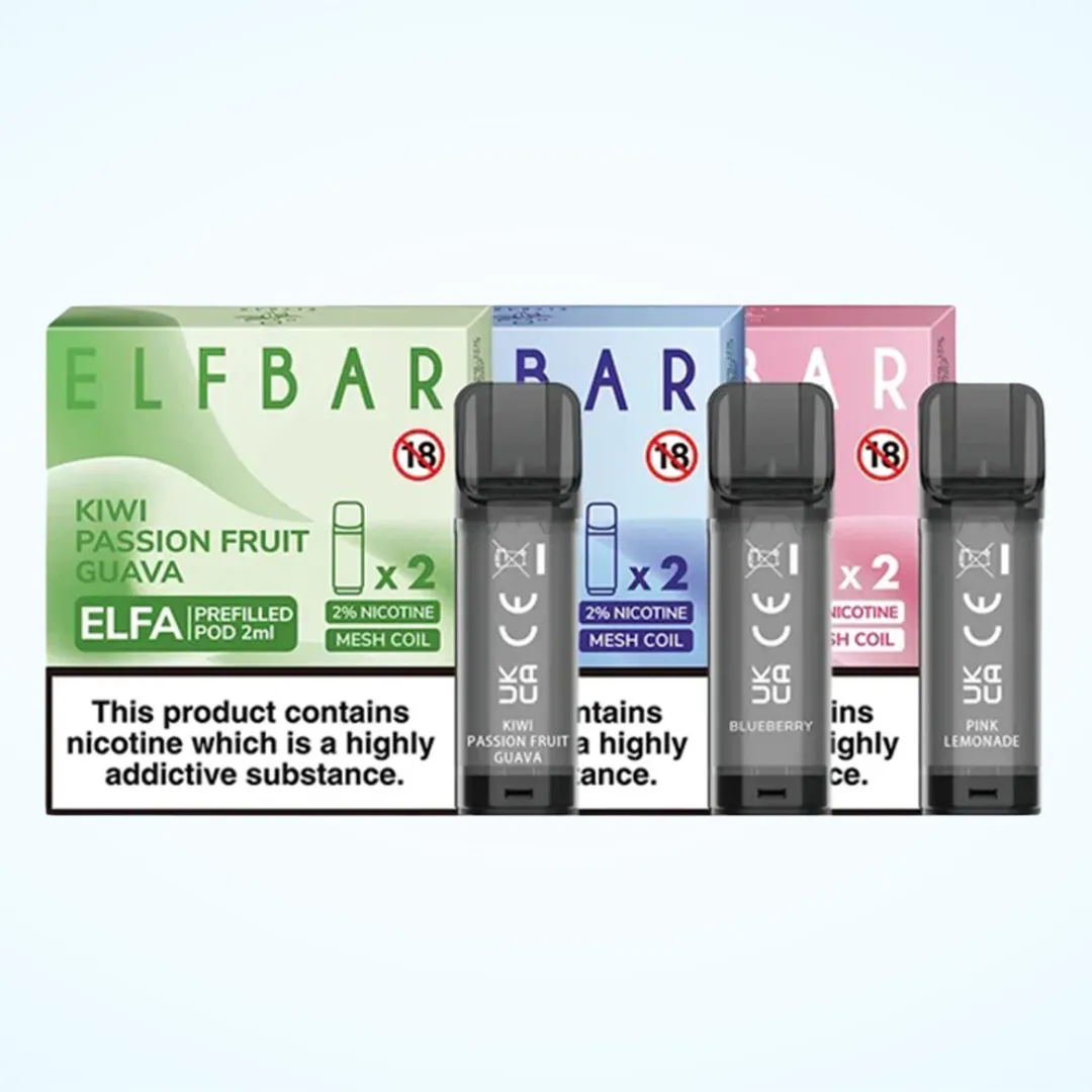 Elf Bar ELFA Prefilled 2ml E-Liquid Pods