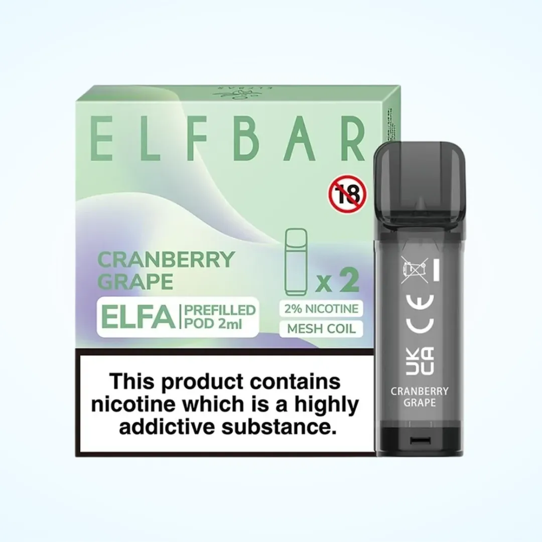 Elf Bar ELFA Prefilled 2ml E-Liquid Pods