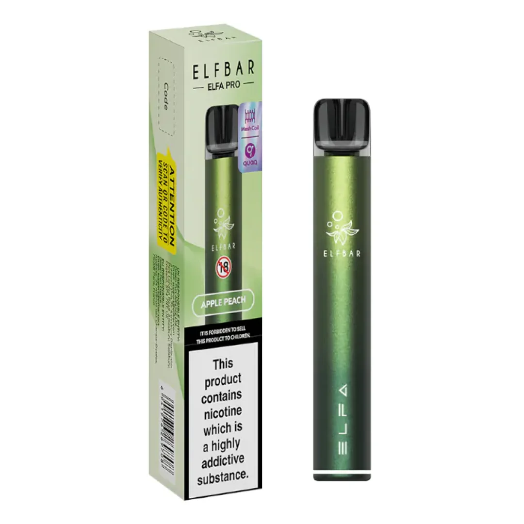 Elf Bar ELFA Pro 600 Puffs Prefilled Pod Kit | Only £5.99 | Any 3 for £16