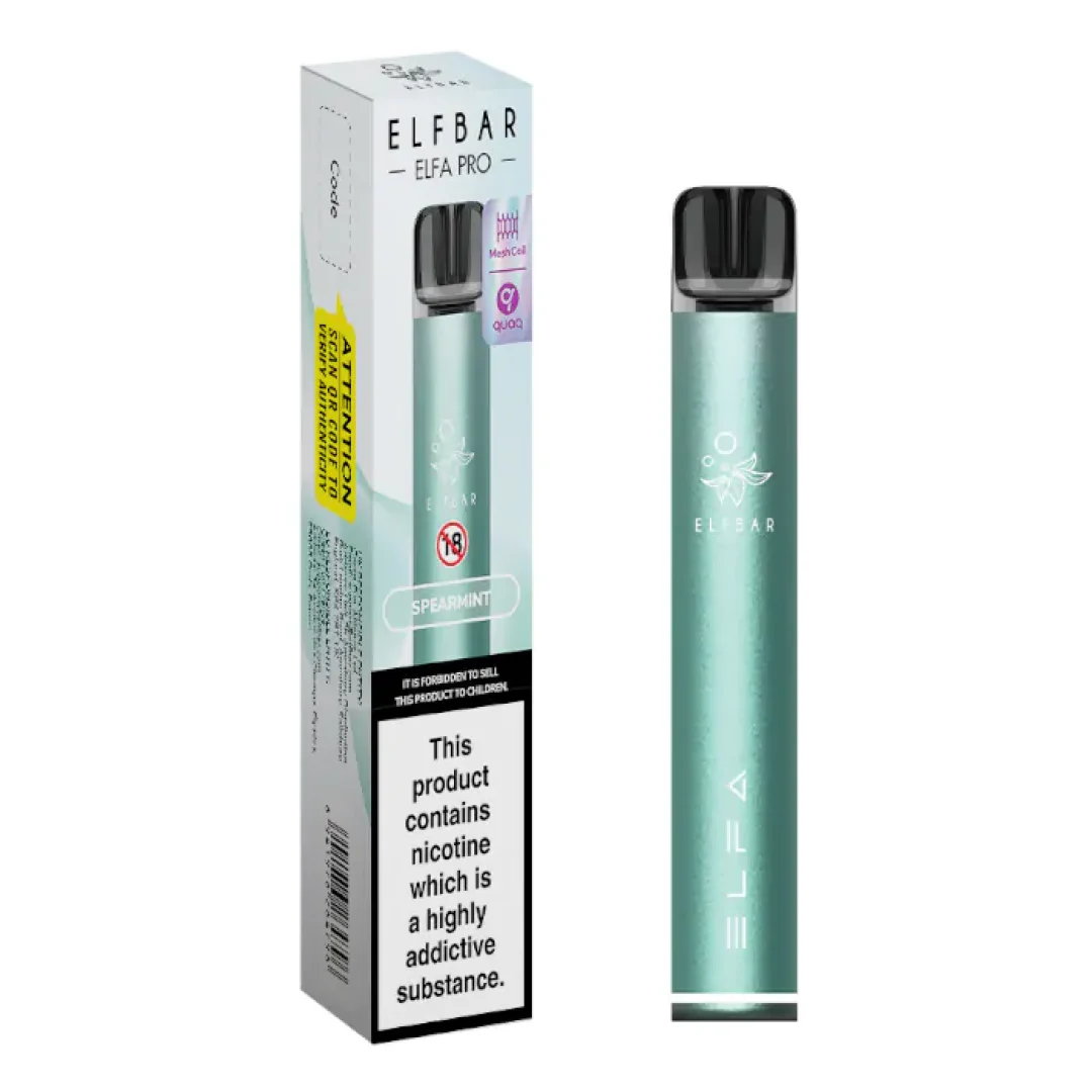 Elf Bar ELFA Pro 600 Puffs Prefilled Pod Kit | Only £5.99 | Any 3 for £16