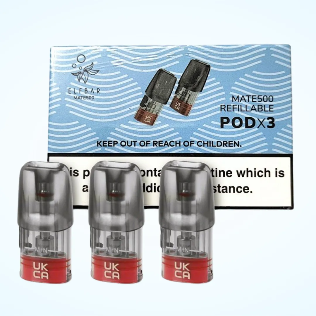 Elf Bar Mate 500 Refillable Pods (3-pack)