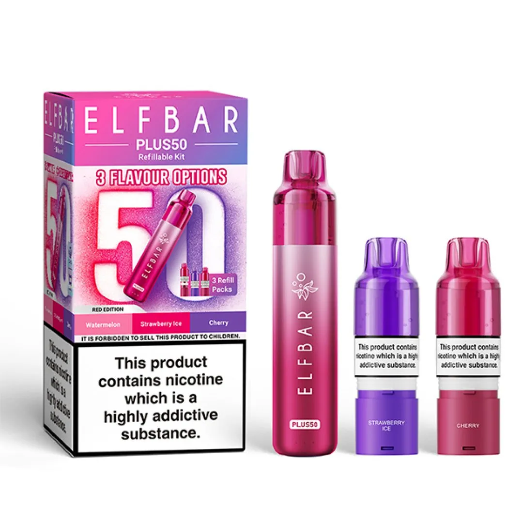 Elf Bar Plus 50 Refillable Kit