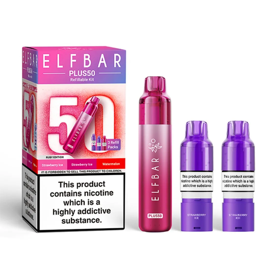 Elf Bar Plus 50 Refillable Kit