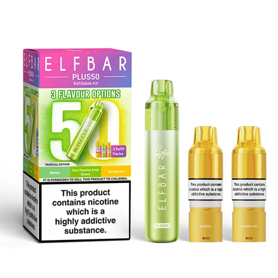 Elf Bar Plus 50 Refillable Kit
