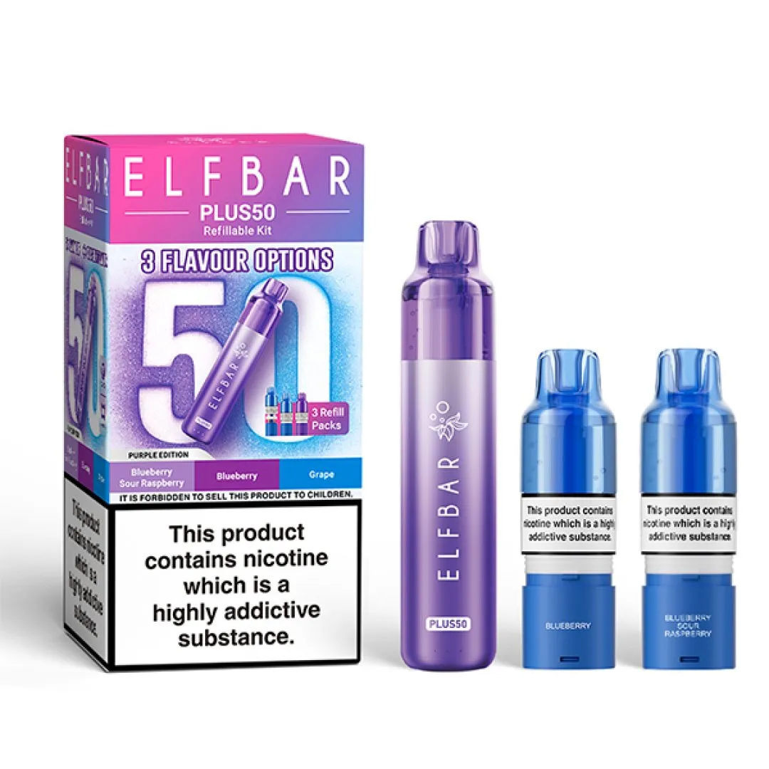 Elf Bar Plus 50 Refillable Kit