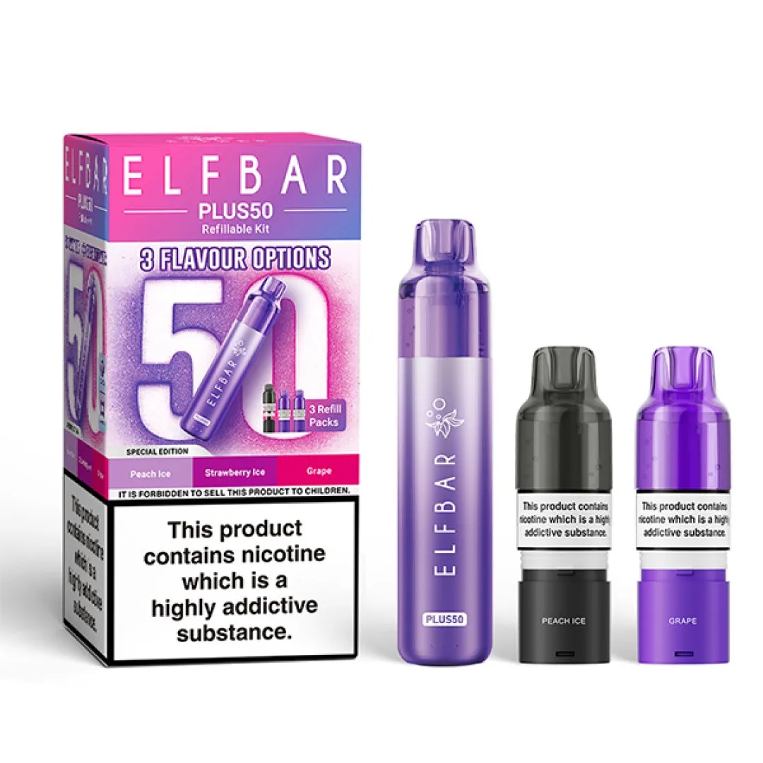 Elf Bar Plus 50 Refillable Kit