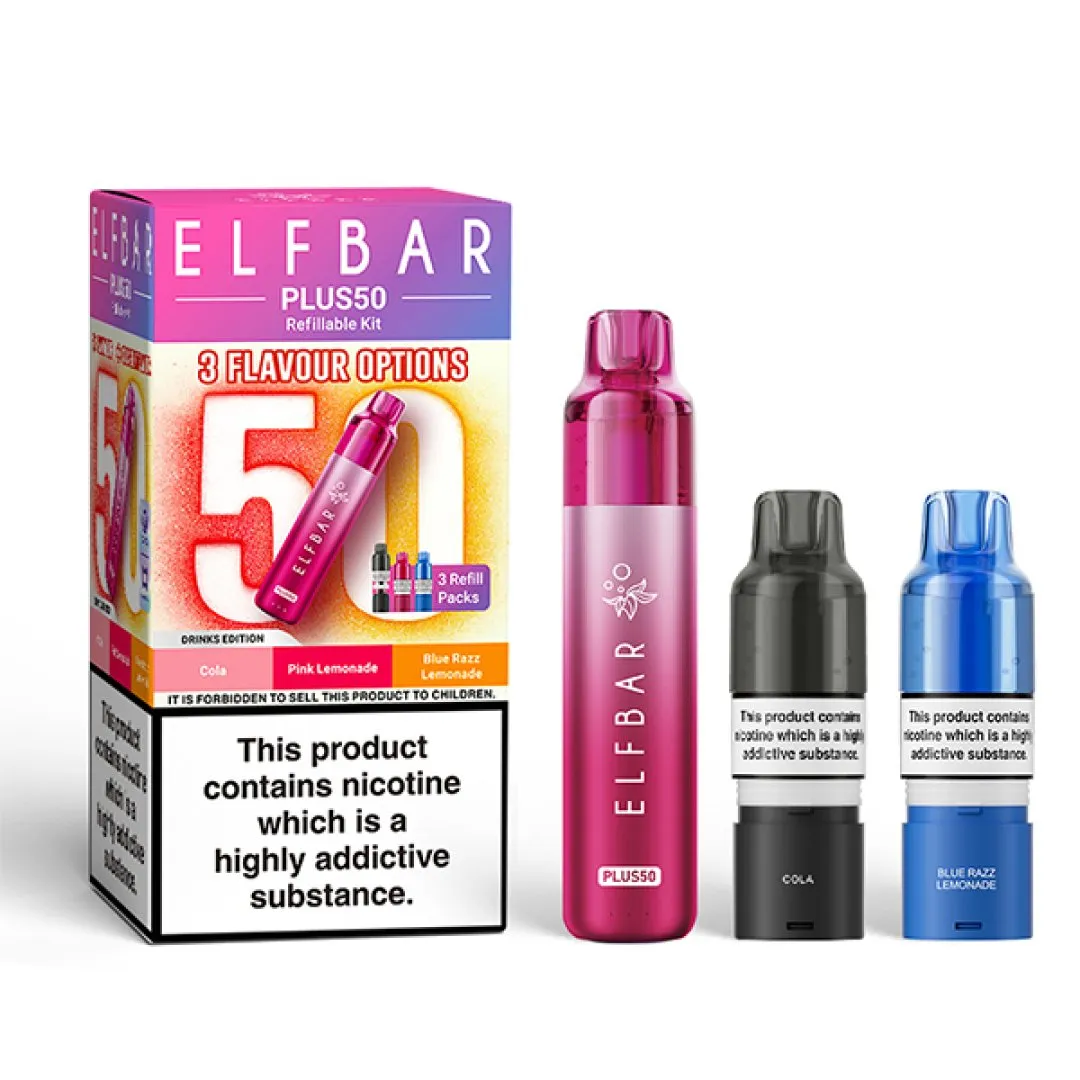 Elf Bar Plus 50 Refillable Kit