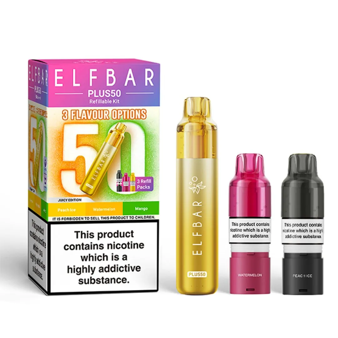 Elf Bar Plus 50 Refillable Kit