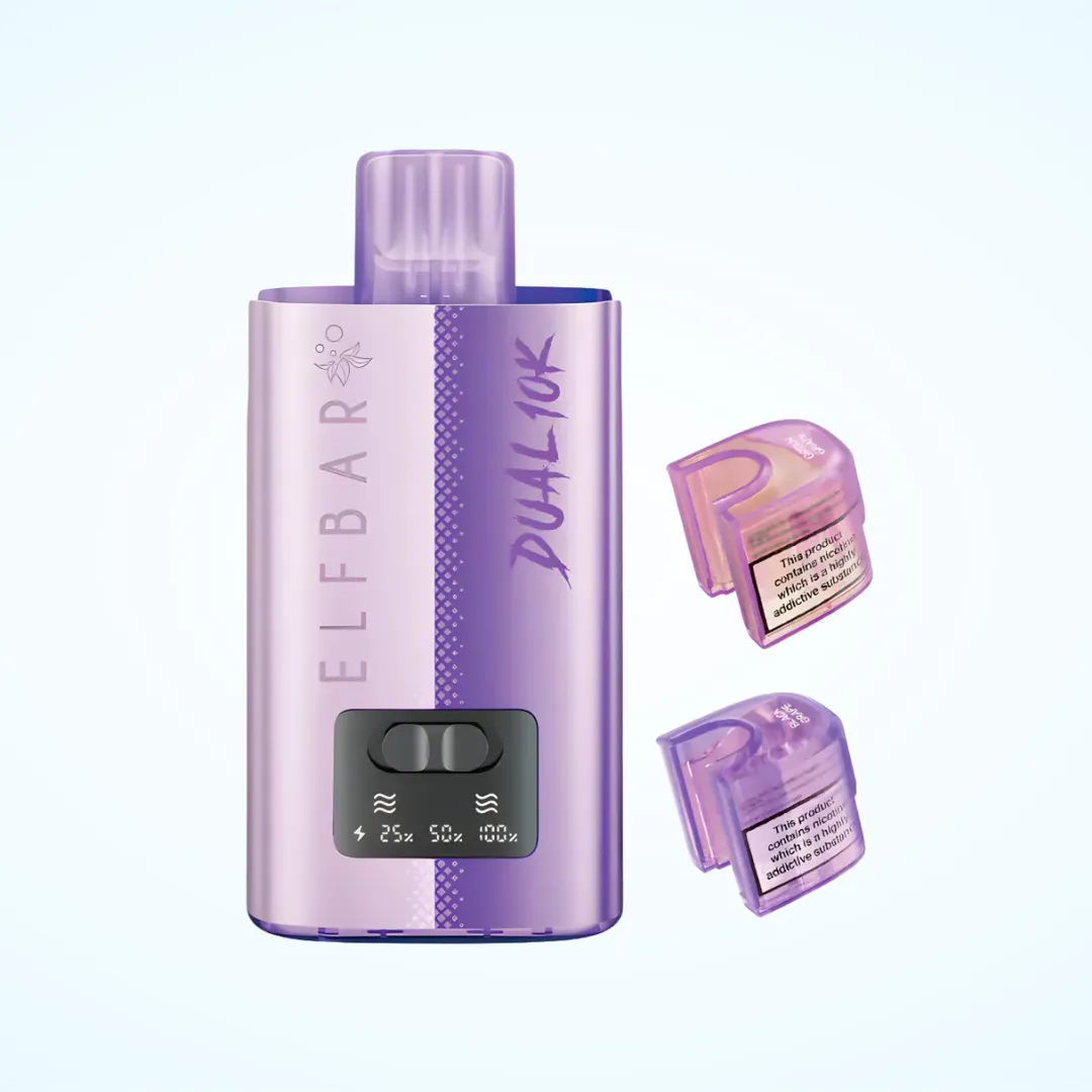 Elf Bar Dual 10000 Puffs Prefilled Pod Kit | Only £9.49 | Any 3 for £25