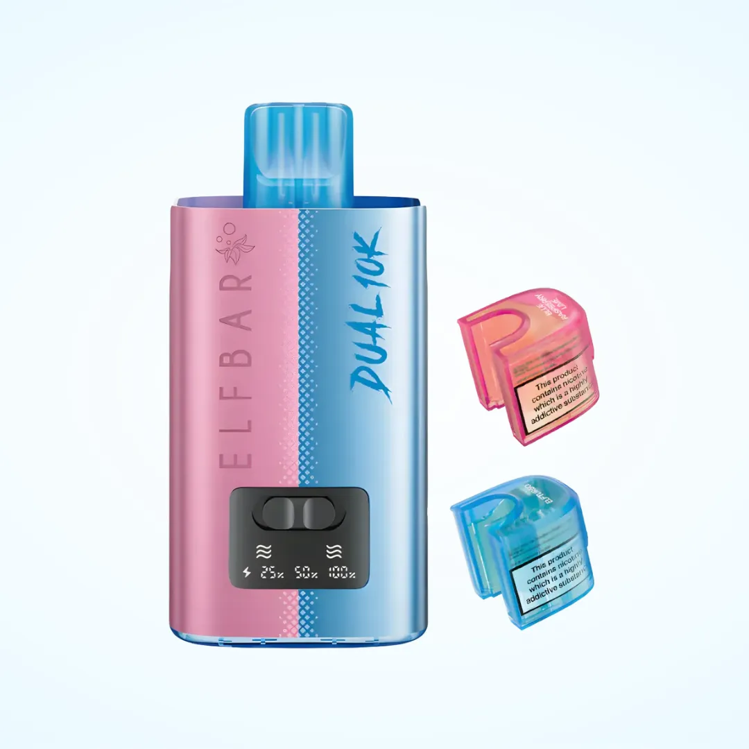 Elf Bar Dual 10000 Puffs Prefilled Pod Kit | Only £9.49 | Any 3 for £25