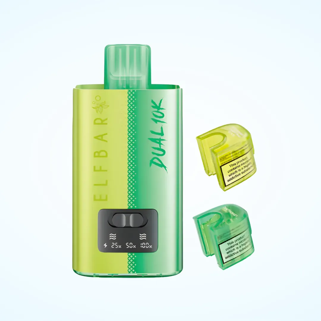 Elf Bar Dual 10000 Puffs Prefilled Pod Kit | Only £9.49 | Any 3 for £25