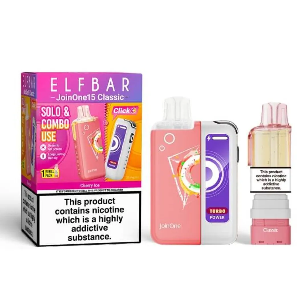 Elfbar JoinOne15 Classic Prefilled Pod Kit | Only £9.99 | Any 3 for £27