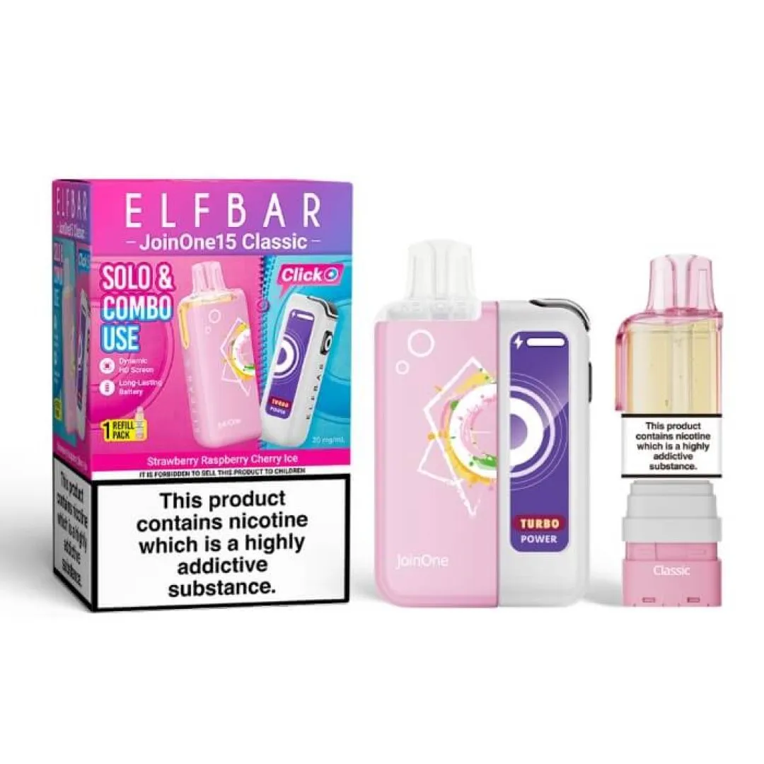 Elfbar JoinOne15 Classic Prefilled Pod Kit | Only £9.99 | Any 3 for £27