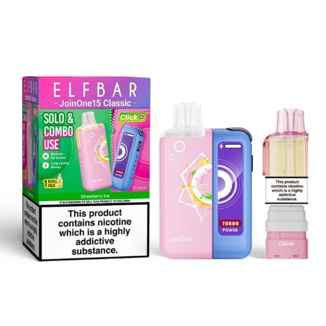 Elfbar JoinOne15 Classic Prefilled Pod Kit | Only £9.99 | Any 3 for £27