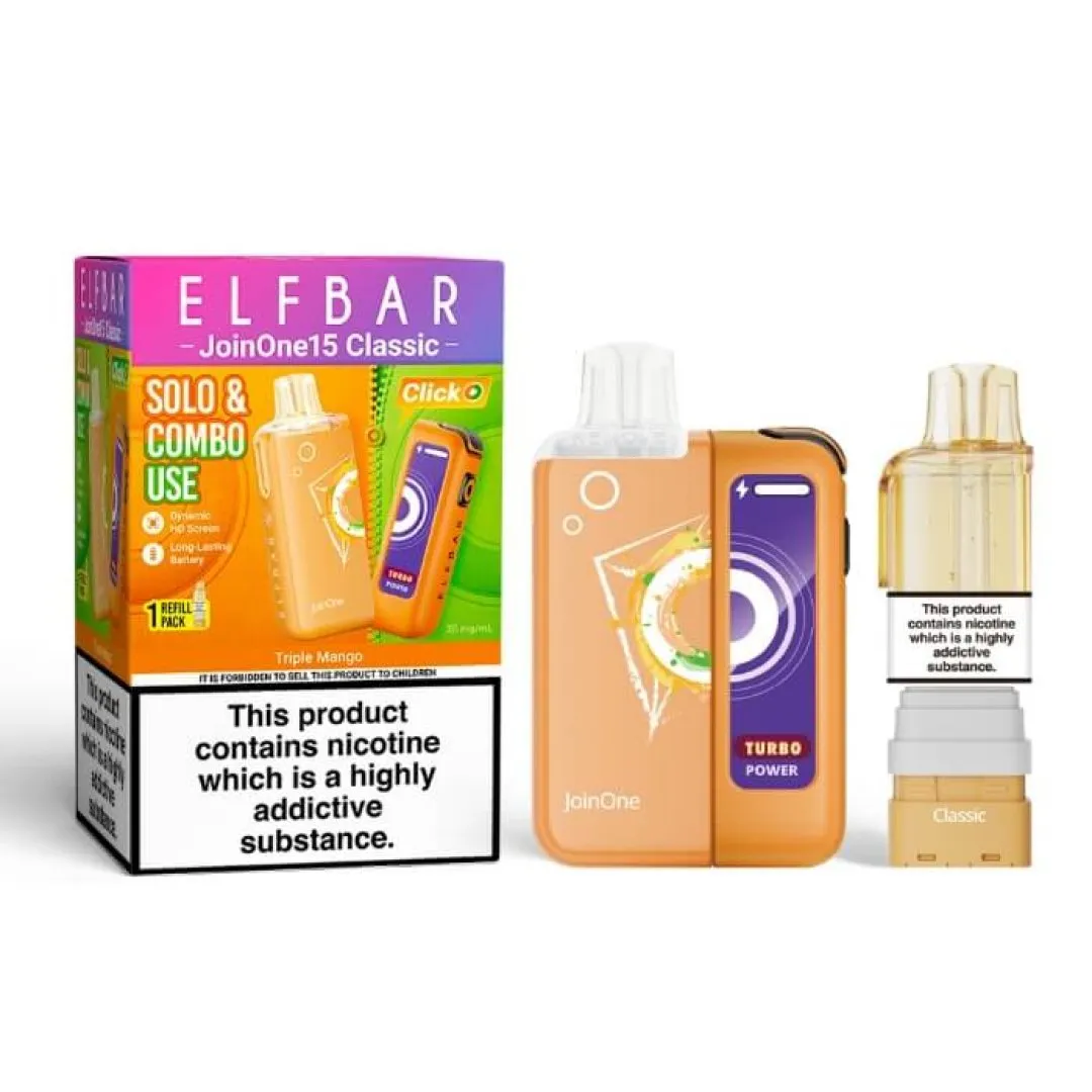 Elfbar JoinOne15 Classic Prefilled Pod Kit | Only £9.99 | Any 3 for £27