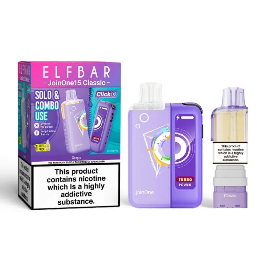 Elfbar JoinOne15 Classic Prefilled Pod Kit | Only £9.99 | Any 3 for £27