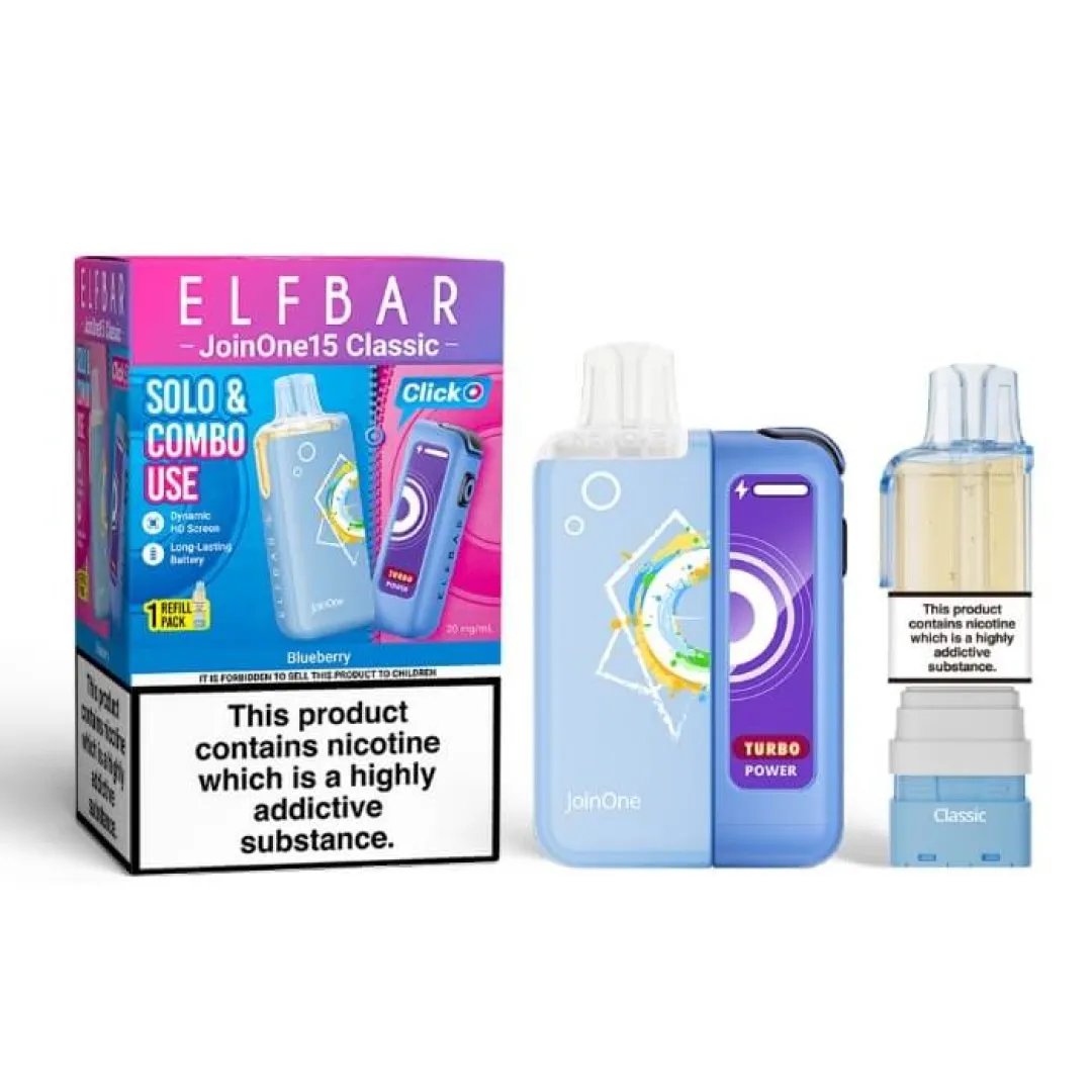 Elfbar JoinOne15 Classic Prefilled Pod Kit | Only £9.99 | Any 3 for £27