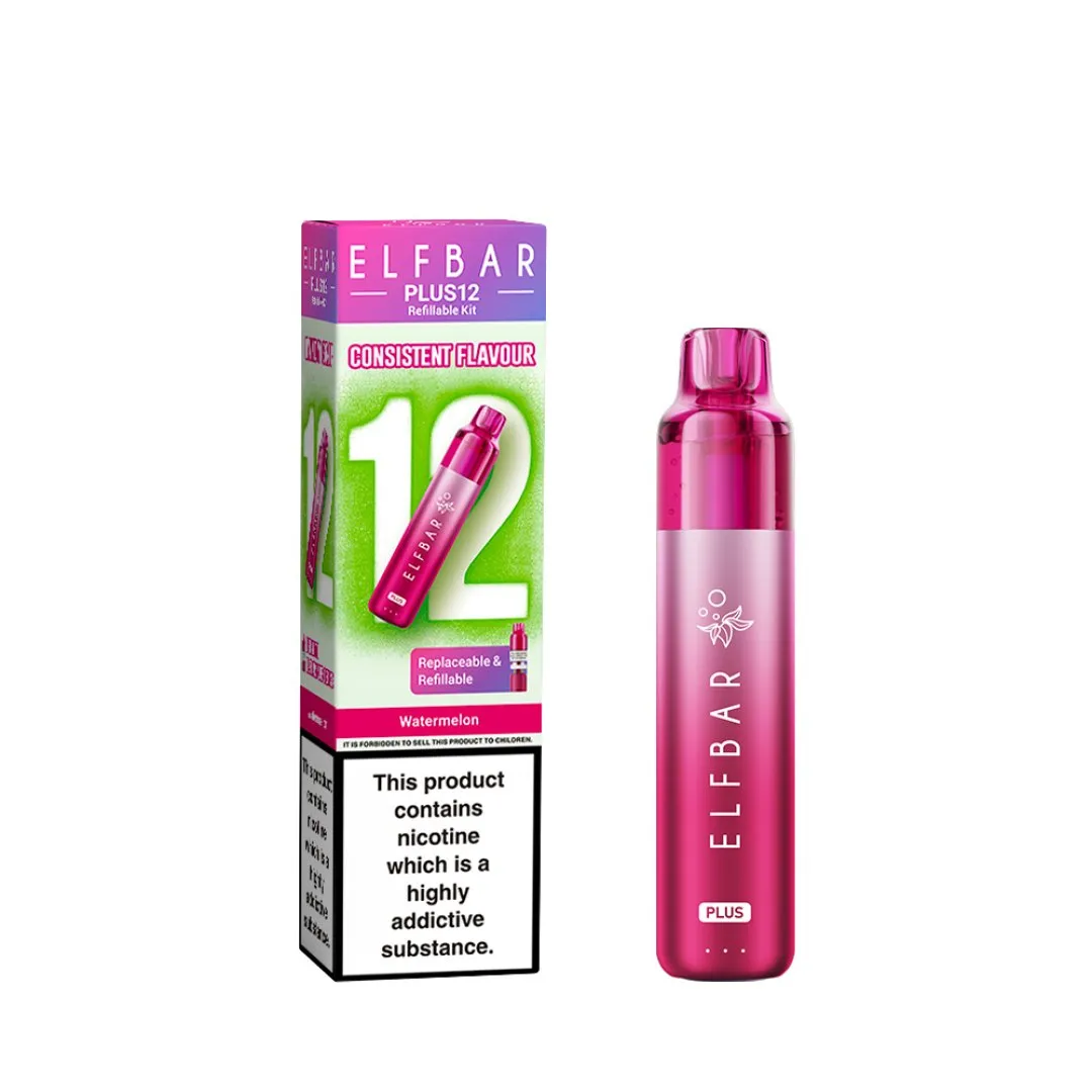 Elfbar Plus 12K Puffs Prefilled Pod Kit | Only £8.99 | Any 3 for £23
