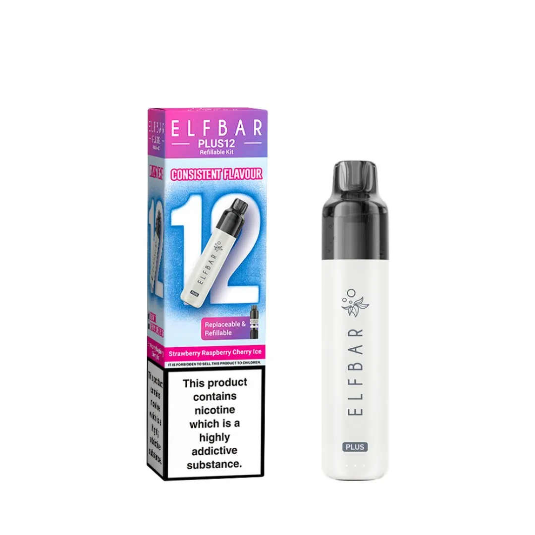 Elfbar Plus 12K Puffs Prefilled Pod Kit | Only £8.99 | Any 3 for £23