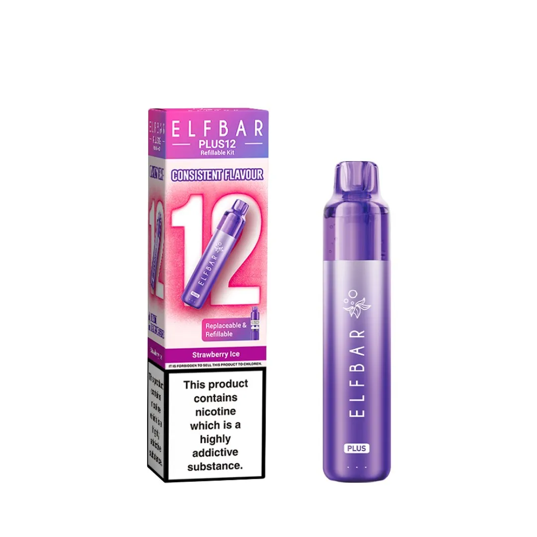 Elfbar Plus 12K Puffs Prefilled Pod Kit | Only £8.99 | Any 3 for £23