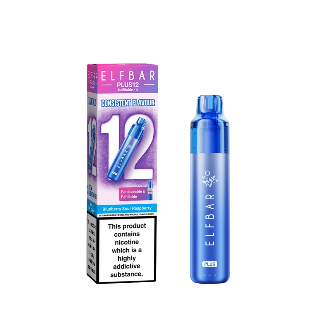 Elfbar Plus 12K Puffs Prefilled Pod Kit | Only £8.99 | Any 3 for £23