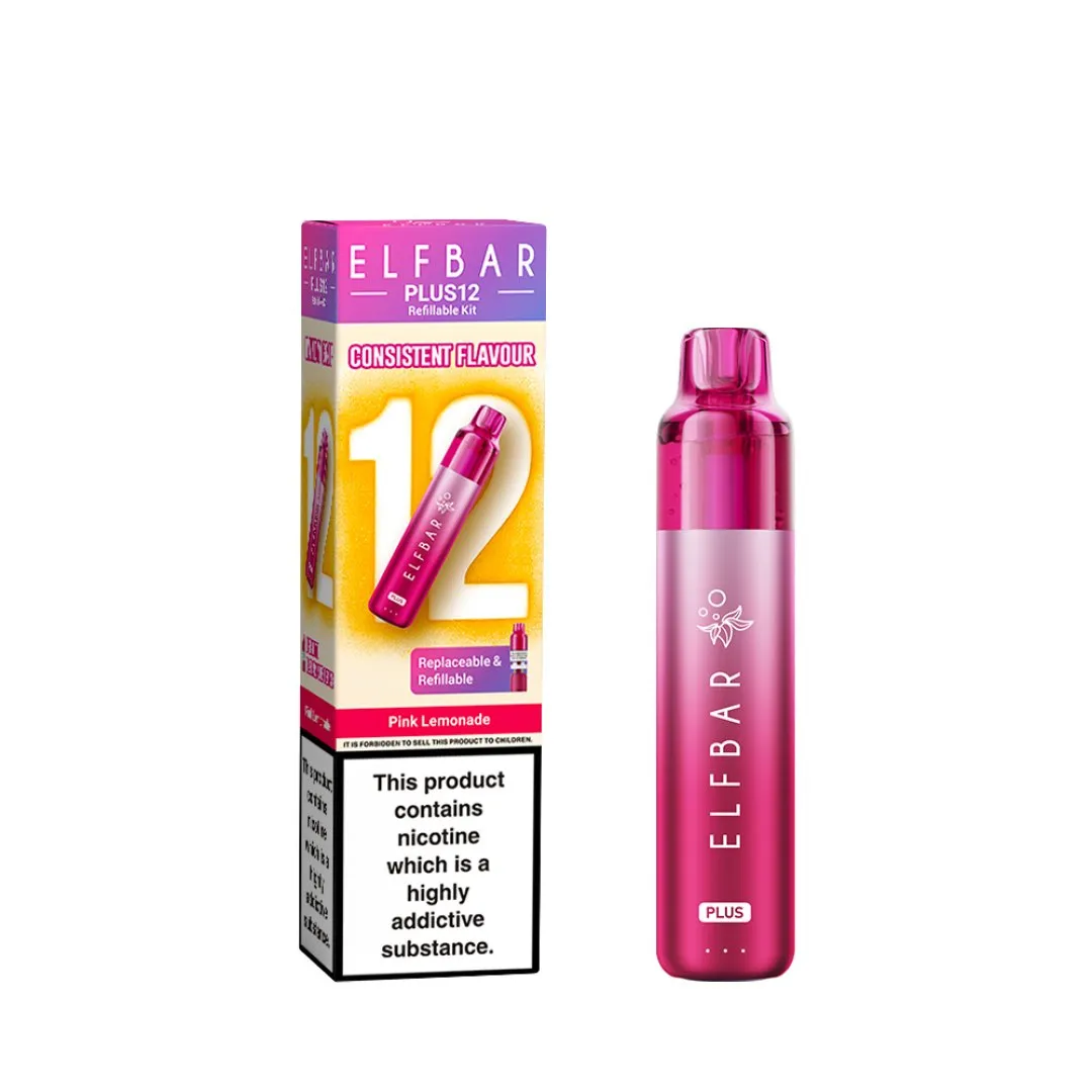 Elfbar Plus 12K Puffs Prefilled Pod Kit | Only £8.99 | Any 3 for £23